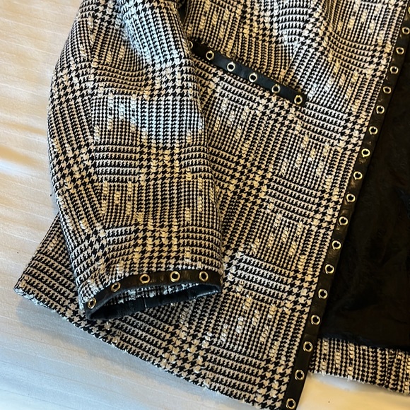 Eacada Leather trimmed jacket - Picture 5 of 12